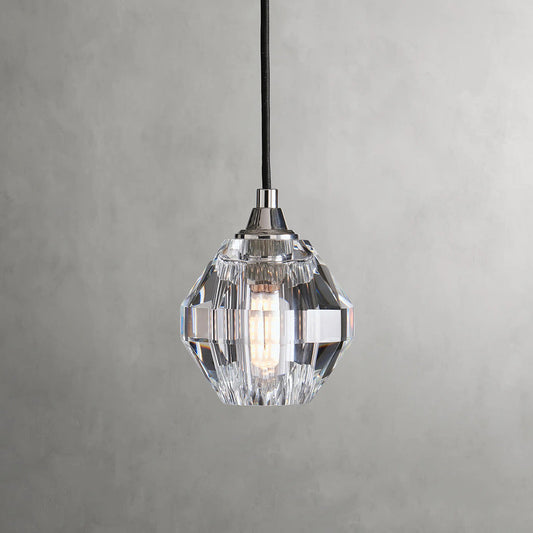 
Leonie hand-cut crystal pendant light
