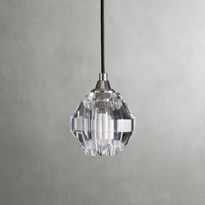 Leonie Hand-Cut Crystal Pendant Light