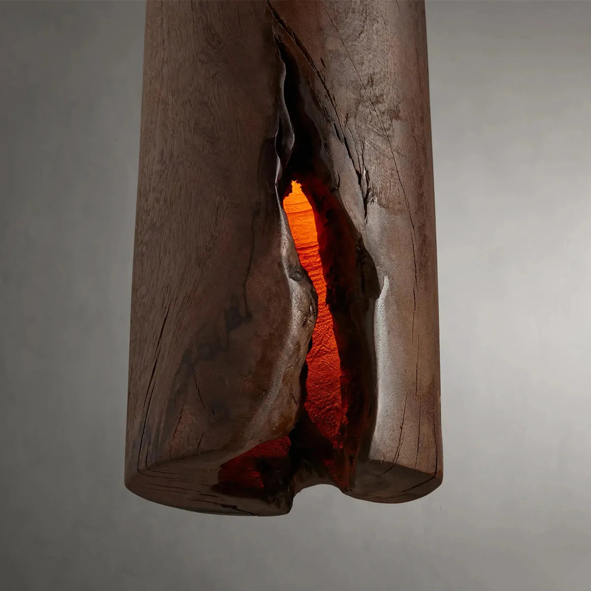 
Milo Milpa Wood Cylinder Pendant Light